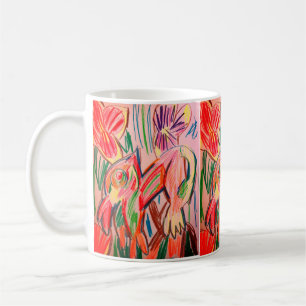 Mug Dessin de caméléon de la forêt tropicale 