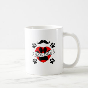Mug Dessin De Chien Papa Paw Et Red Heart