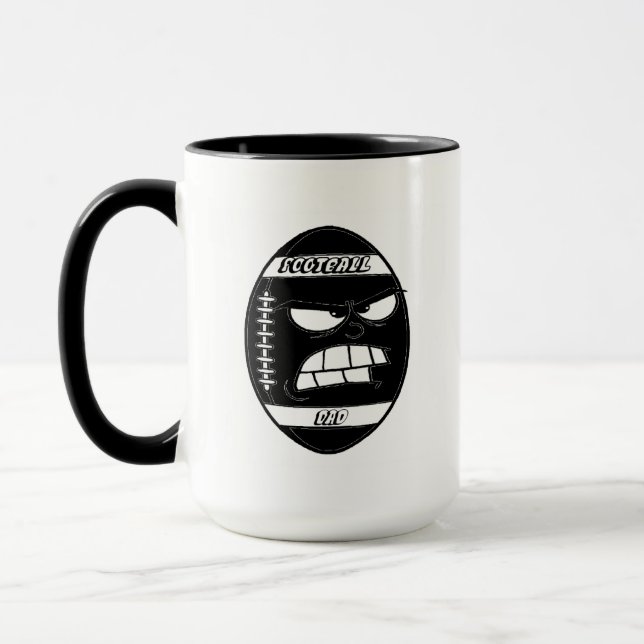 Mug Dessin de football pour ton père (Gauche)