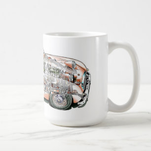 Mug Dessin de la couture d'Austin Healey