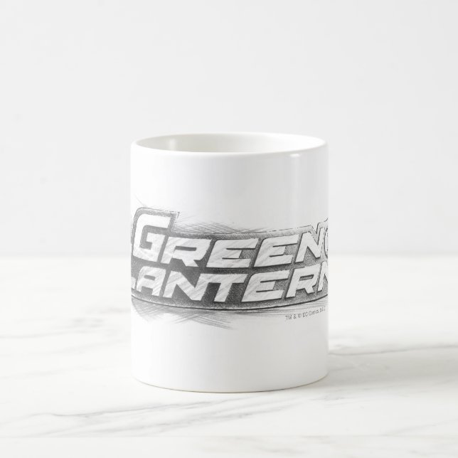 Mug Dessin de lanterne verte (Centre)