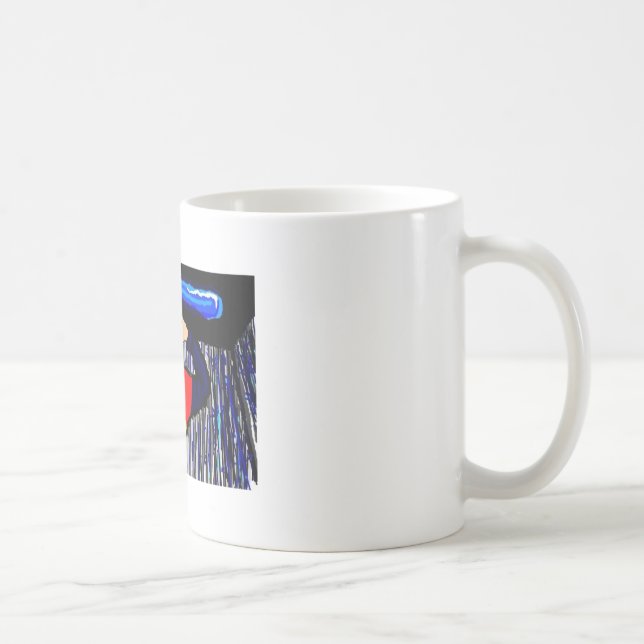 Mug Dessin de Lapdance de perdrix d'Alan (Droite)