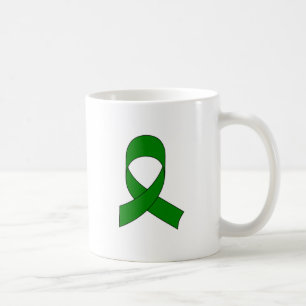 Mug Dessin de ruban vert