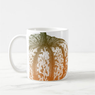 Mug Dessin d'Halloween Citrouille Encre Épingle