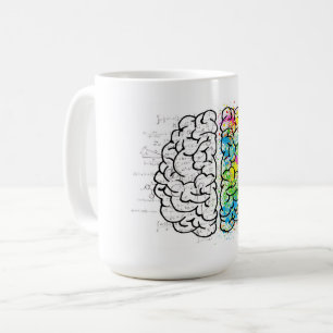 Mug Dessin d'idée de psychologie cérébrale