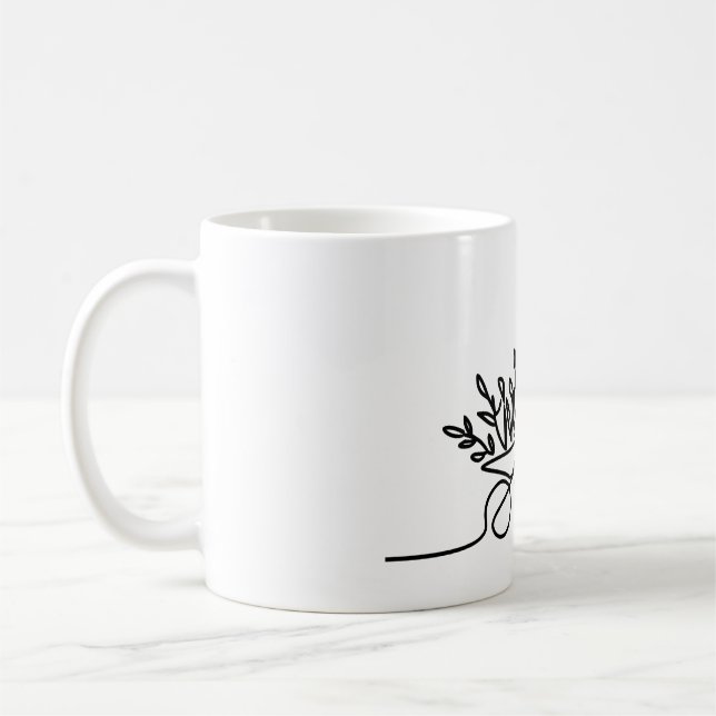 Mug dessin d'un agriculteur ou d'un jardinier (Gauche)