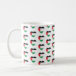 Mug dessin graphique du pavillon de palestine mignon