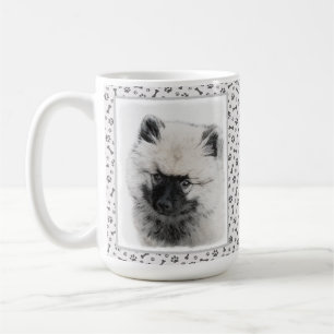 Mug Dessin Keeshony de chiot - Belle pièce originale d
