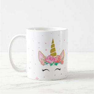 Mug dessin mignon de la licorne