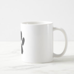 Mug Dessin Paw Chien En Noir