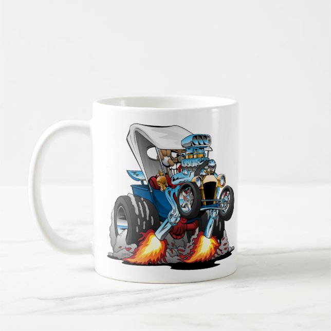 Mug Dessin personnalisé de l'éleveur de seaux en T (Gauche)