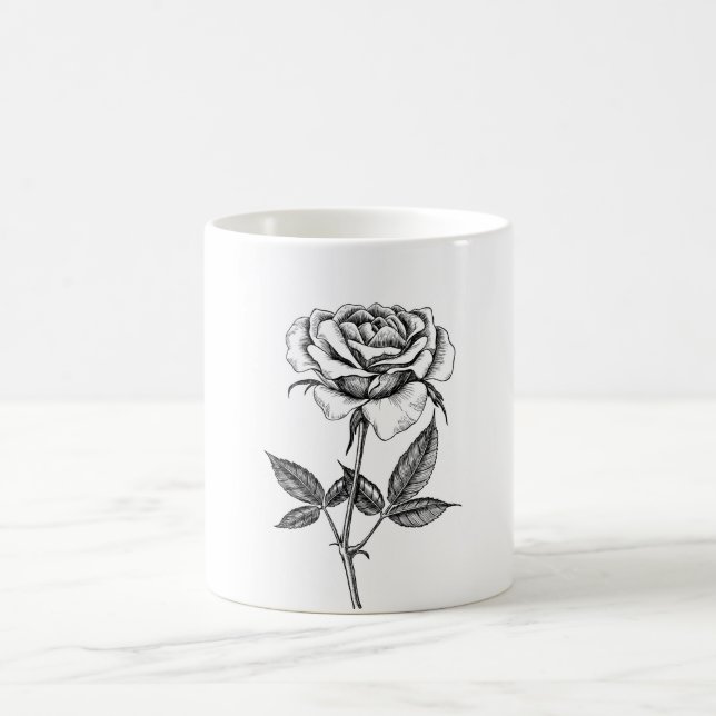 Mug dessin rose (Centre)