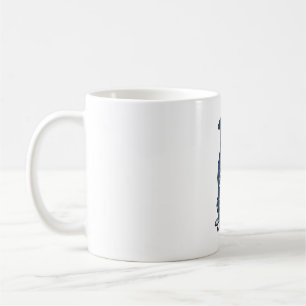 Mug Dessin vectoriel de gravure vintage de Pit Bull pa