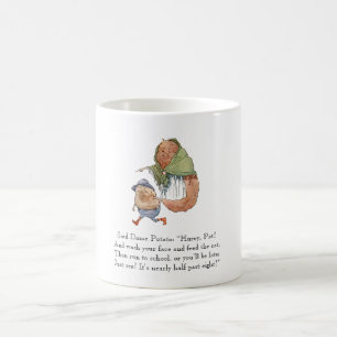 Mug Dessin vintage Poème Pomme de terre Enfants Rhyme 