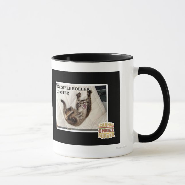 Mug Dessous de verre de rouleau invisible (Droite)