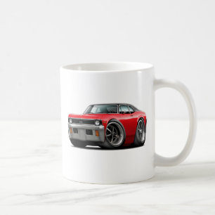 Mug Dessus 1971-72 Rouge-Noir de nova
