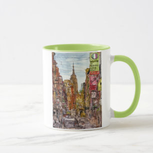 Mug Destinations New York City Vue de Little Italy