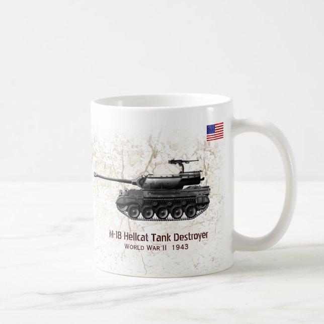 Mug Destroyer-réservoir de réservoir du Hellcat M-18 (Droite)
