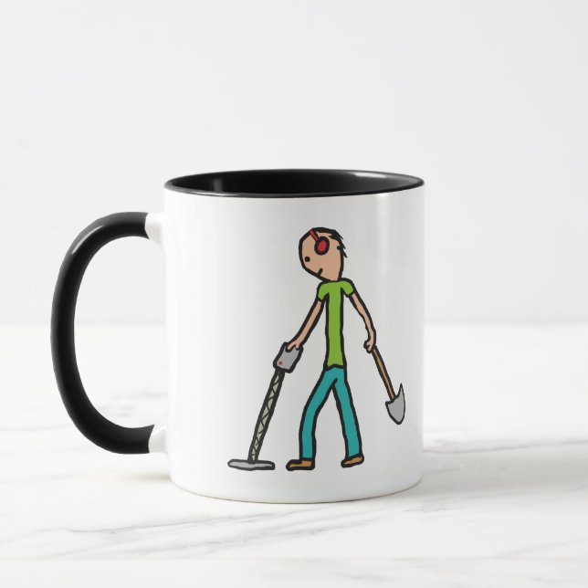 Mug Détecteur de détection des métaux (Gauche)