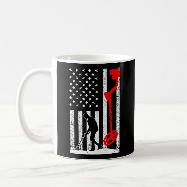 Mug Détecteur Métal Pour Chasse Au Trésor Détection (Gauche)
