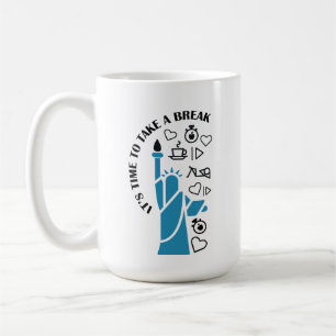 Mug Détendez-vous des vibes de détente remplies prendr