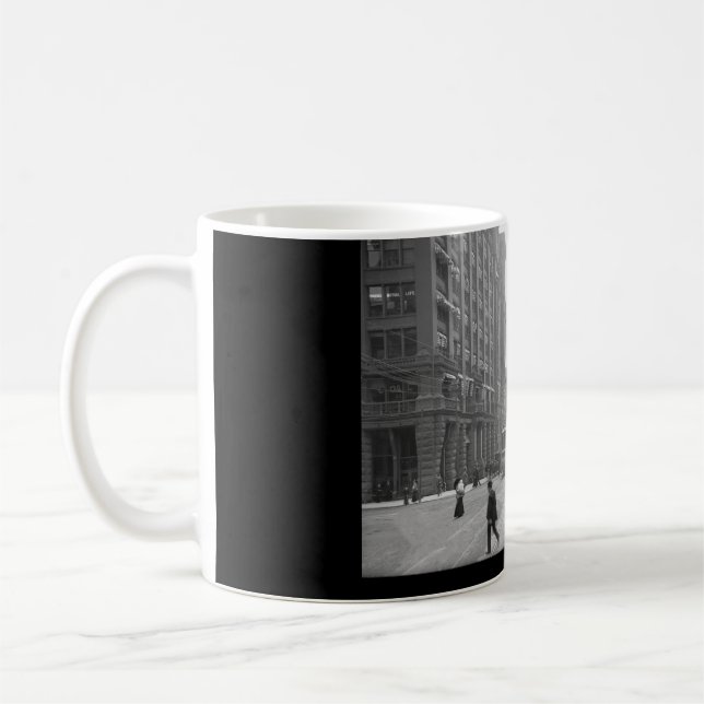 Mug Détroit, Michigan, rue Griswold dans les années 19 (Gauche)
