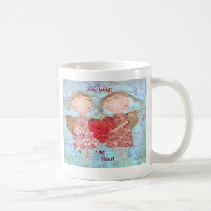 Mug Deux ailes un coeur