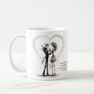 Mug Deux âmes dans l'ombre profonde : Halloween en amo