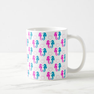Mug Deux chevaux de mer en amour