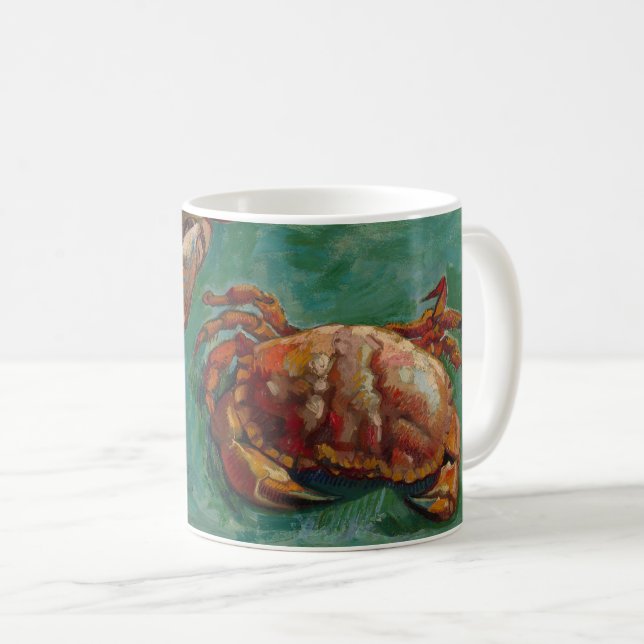 Mug Deux crabes par Vincent van Gogh (Devant droit)