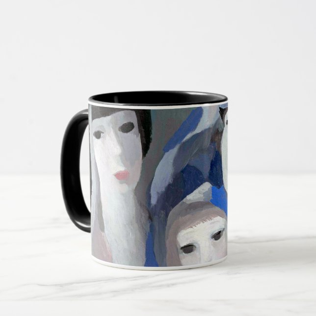 Mug Deux dame et une colombe, Marie Laurencin (Devant gauche)