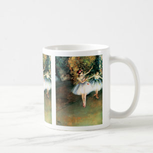 Mug Deux danseurs sur scène par Degas