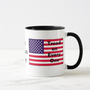 Mug Deux drapeaux américains