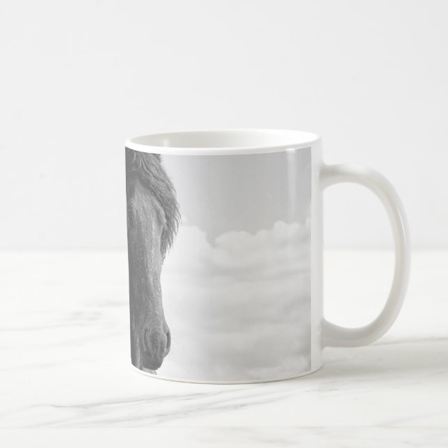 Mug Deux étalons frisons (Droite)