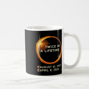 Mug Deux Fois Dans Une Vie Total Éclipse Solaire 2024