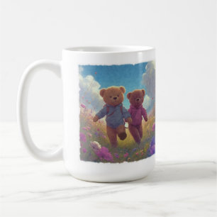 Mug Deux mignons Amis Ours En Teddy