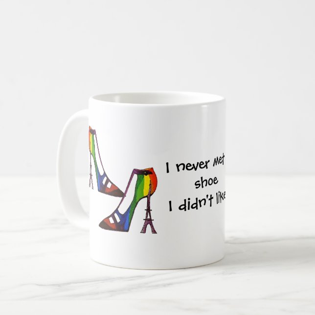 Mug Deux paires de chaussures Makethink (Devant gauche)