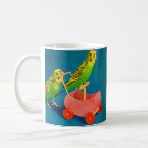 Mug deux perroquets