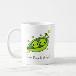 Mug Deux petits pois dans une cosse