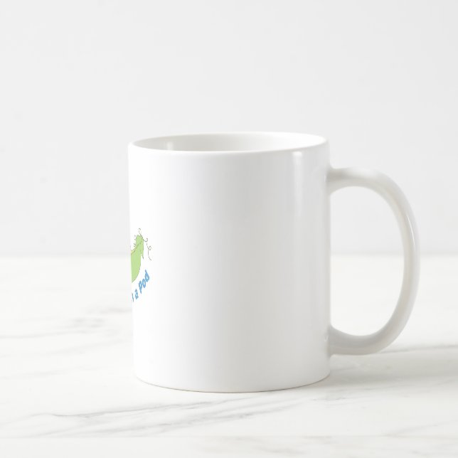 Mug Deux pois dans une cosse (Droite)