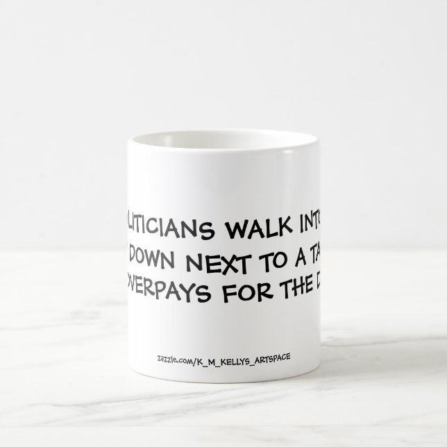 MUG DEUX POLITICIENS SE RENDENT DANS UN BAR. (Centre)