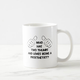 Mug Deux pouces .. Prosthésiste