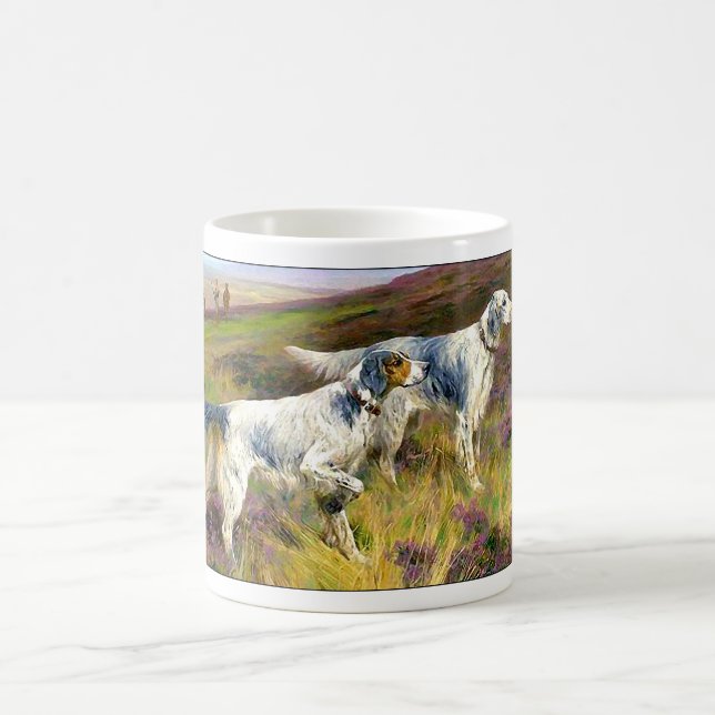 Mug Deux réglages anglais dans un champ - Arthur Wardl (Centre)