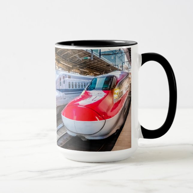 Mug Deux Shinkansen à la gare de Tokyo (Droite)
