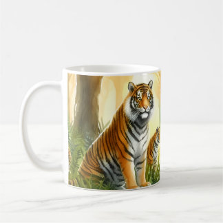 Mug Deux tigres