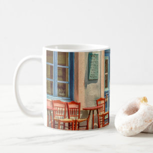 Mug Devant le café grec