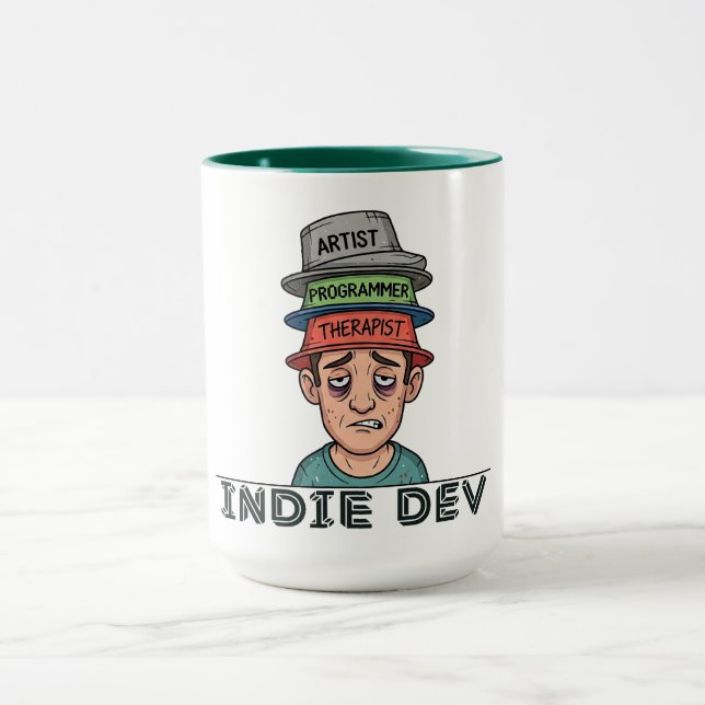 Mug Développeur indépendant (Centre)