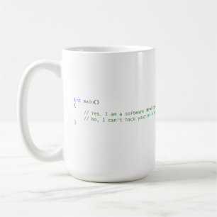 Mug Développeur logiciel