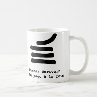 Mug Devenez écrivain