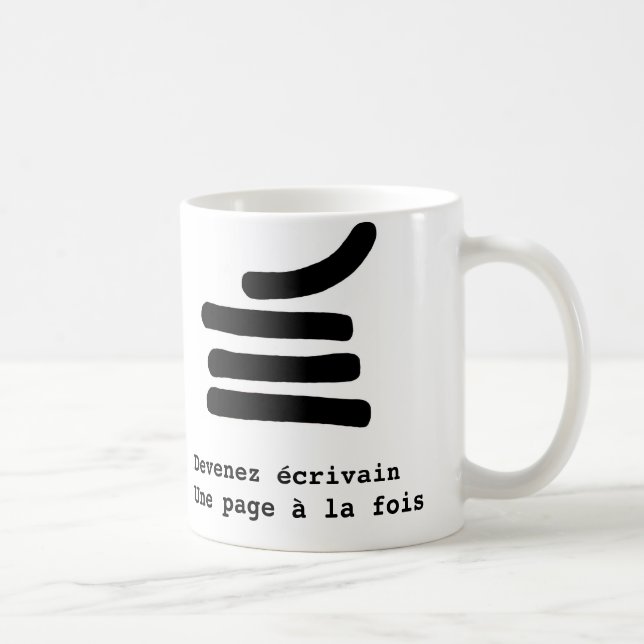 Mug Devenez écrivain (Droite)